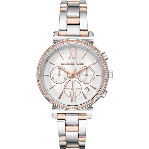 michael kors horloge banner mk6558|michael kors sofie chronograph.